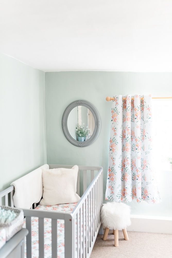 Pretty Stems Nursery Curtains | The Gilded Bird
