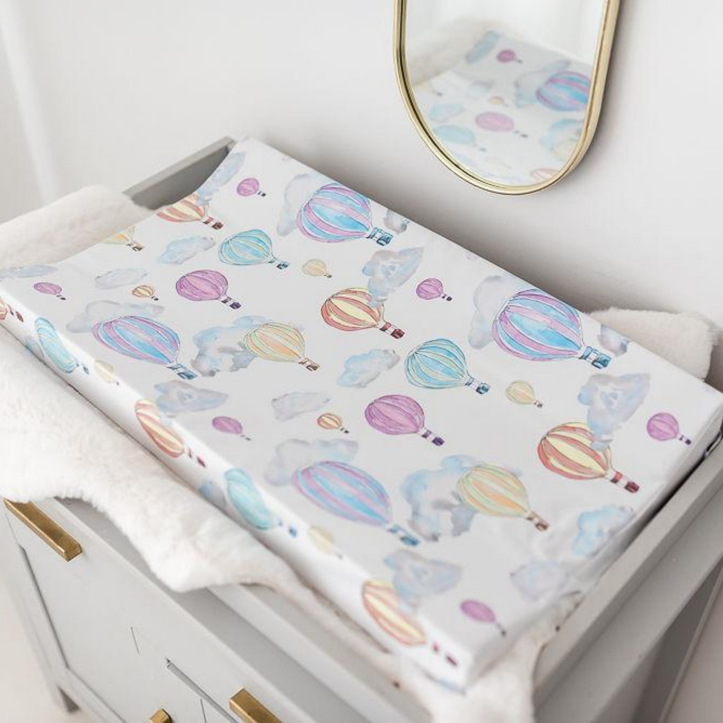 Pink wedge online changing mat