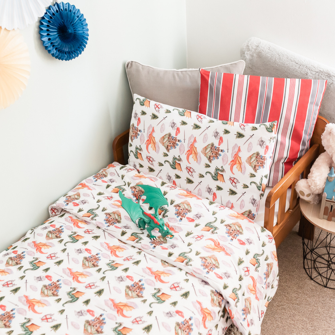 Cot bed top bedding next