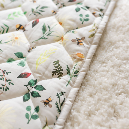 Wild Bee Quilted Playmat