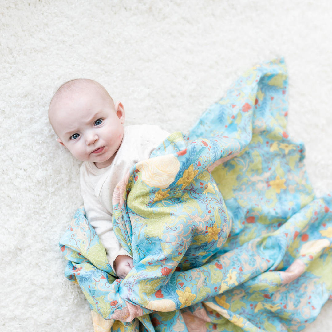 Load image into Gallery viewer, Perfect Paisley X-Large Muslin Swaddle
