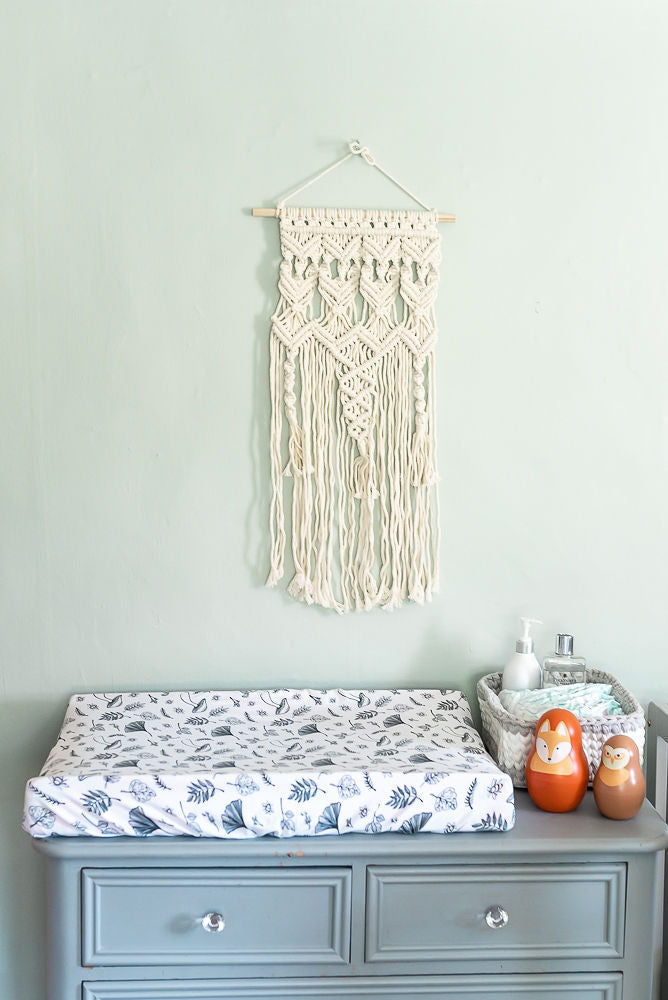 Woodland Bedside Crib Sheet/Changing Mat Cover